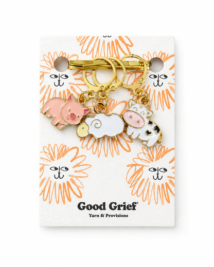 Good Grief Stitch Markers