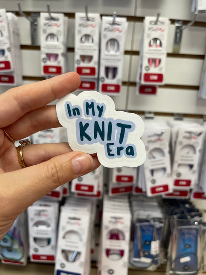 Good Grief "In My Knit Era" Sticker