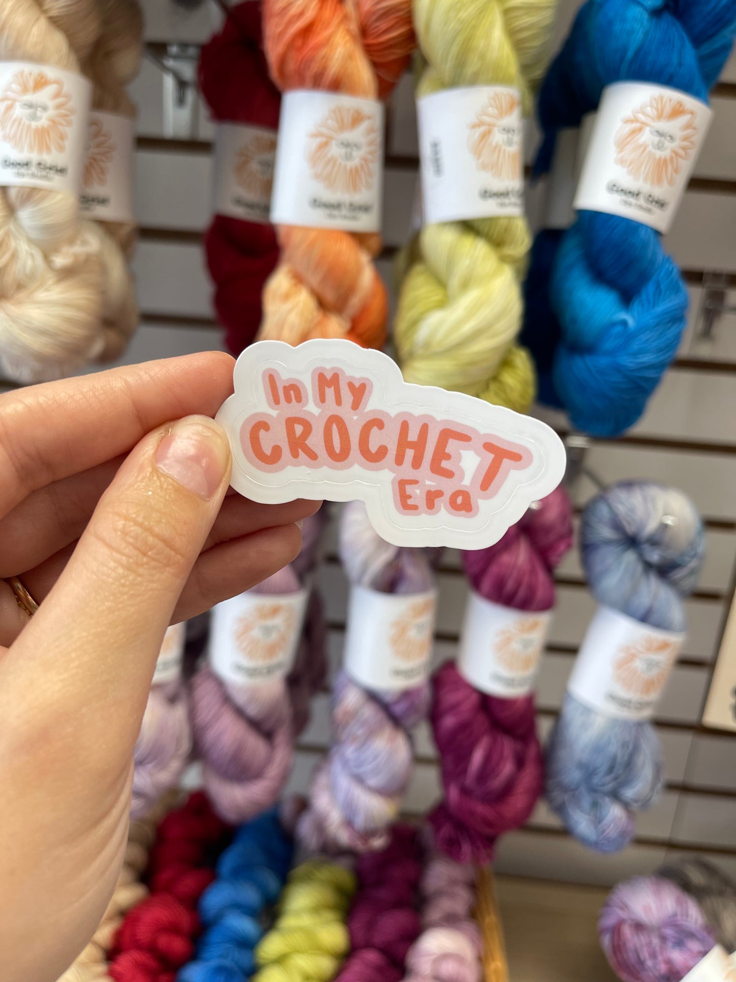 Good Grief "In My Crochet Era" Sticker