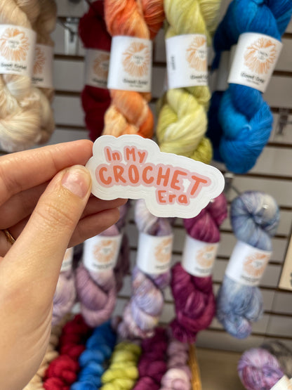 Good Grief "In My Crochet Era" Sticker