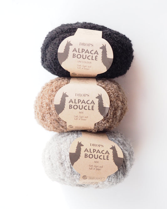 Drops: Alpaca Bouclé