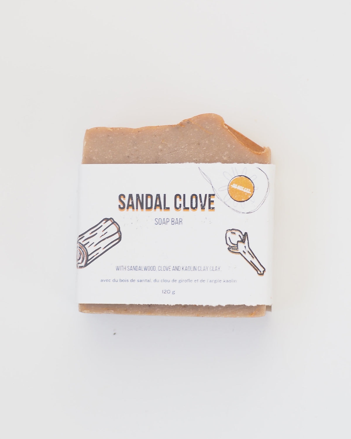 Do Not Eat: Sandal Clove Soap Bar
