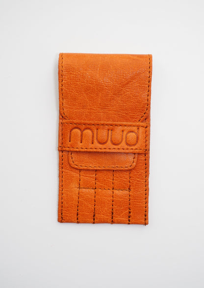 Muud Eva sewing needle case in premium leather, 5 compartments for needles. Elevate your organization at Good Grief Toronto.