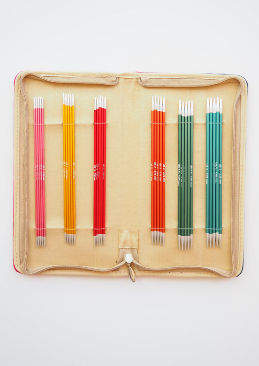 Knitters Pride Zing Juego de agujas de doble punta de 15 cm (6")