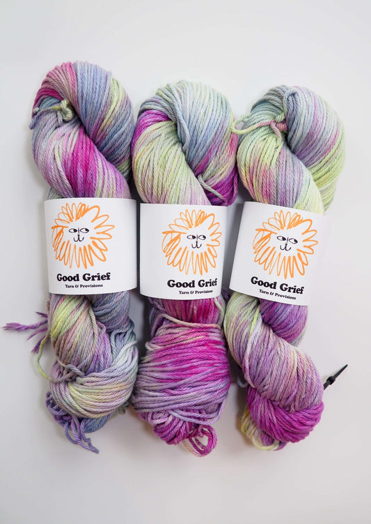 Good Grief Dye Studio Yarn Custom Order - Northern Lights