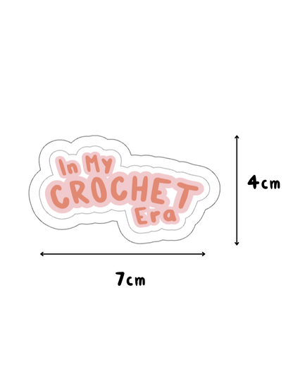 Good Grief "In My Crochet Era" Sticker