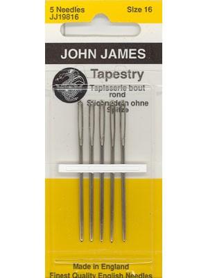 John James Tapestry Needles, Size 16, 5 Count