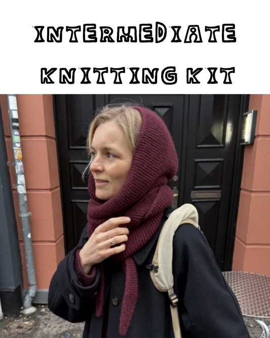 Petit Knit: Sophie Hood - DIY Knitting Kit - Drops Air