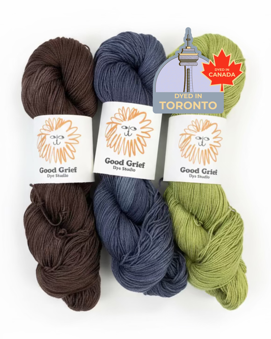 Good Grief Yarns: Hand-Dyed Sock, Cotton, Mohair & More | Toronto