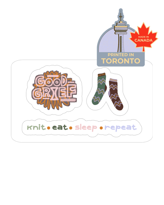 Good Grief Sticker Set