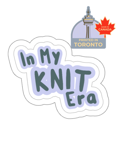 Good Grief "In My Knit Era" Sticker