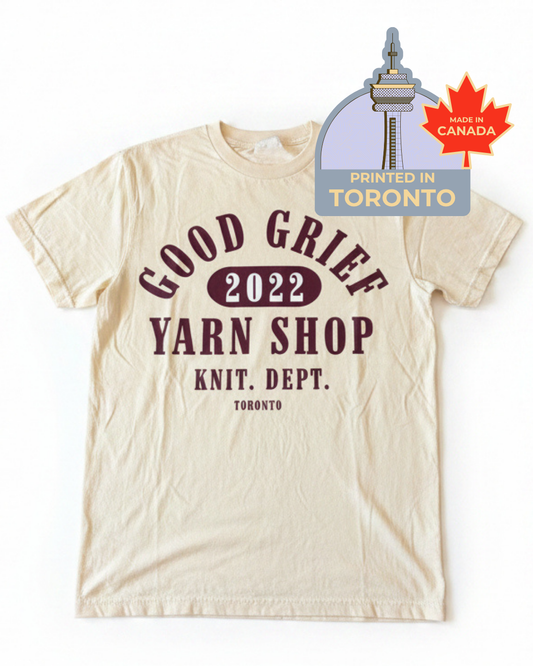 Good Grief: Adult T-Shirt - Cream