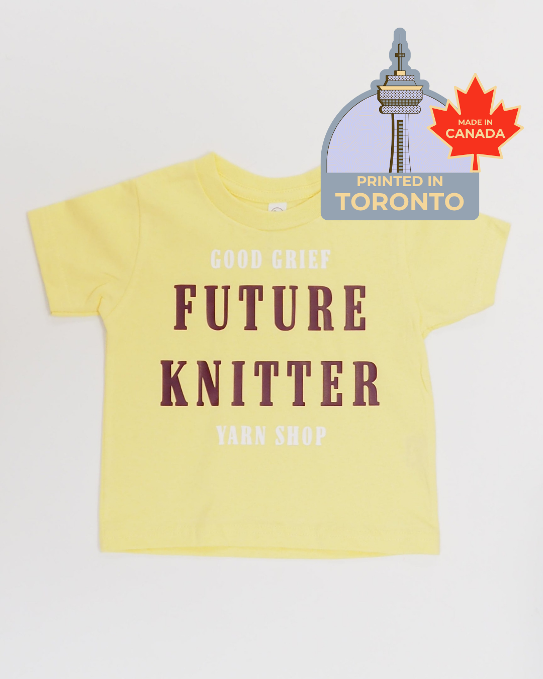 Good Grief: "Future Knitter" Youth T-Shirt
