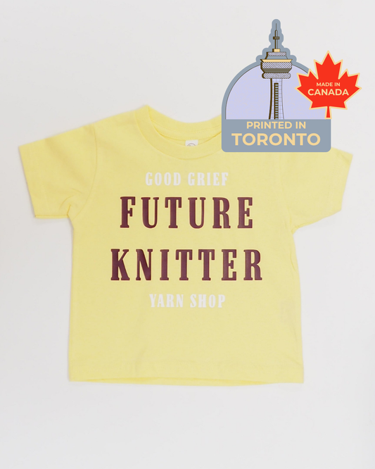 Good Grief: "Future Knitter" Youth T-Shirt