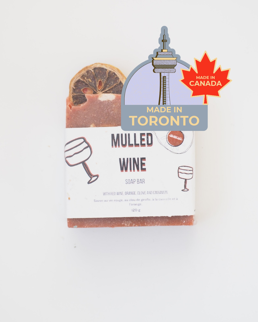 Do Not Eat: Mulled Wine Soap Bar