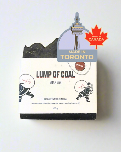 Do Not Eat: Lump of Coal Soap Bar