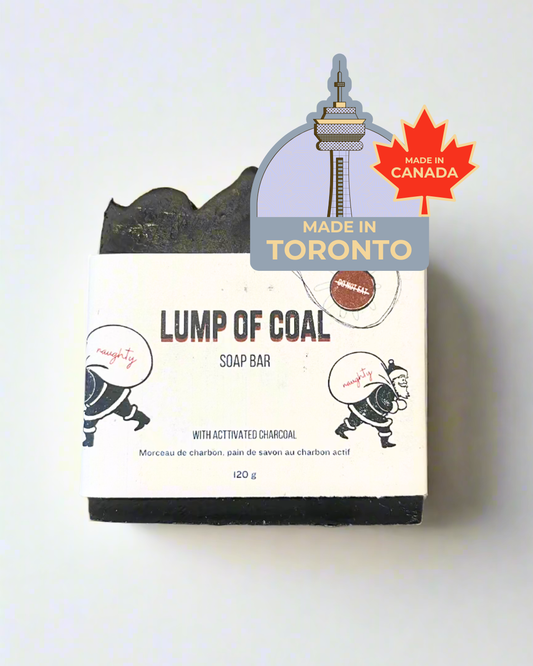 Do Not Eat: Lump of Coal Soap Bar