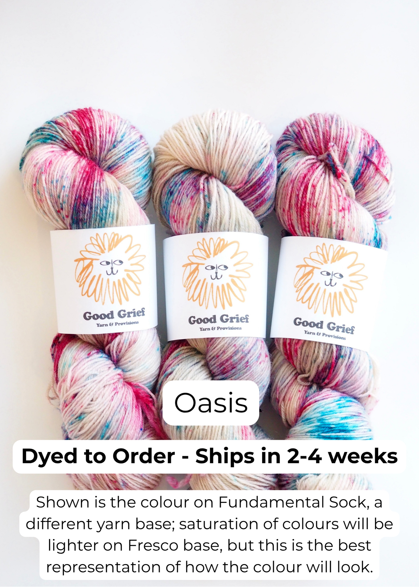 Good Grief Dye Studio: Fresco