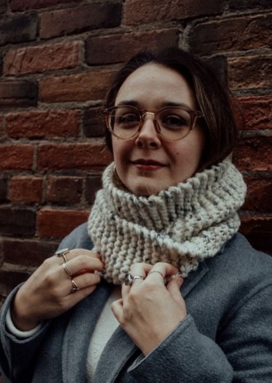 Olivia Cowl - Beginner's Knitting Kit