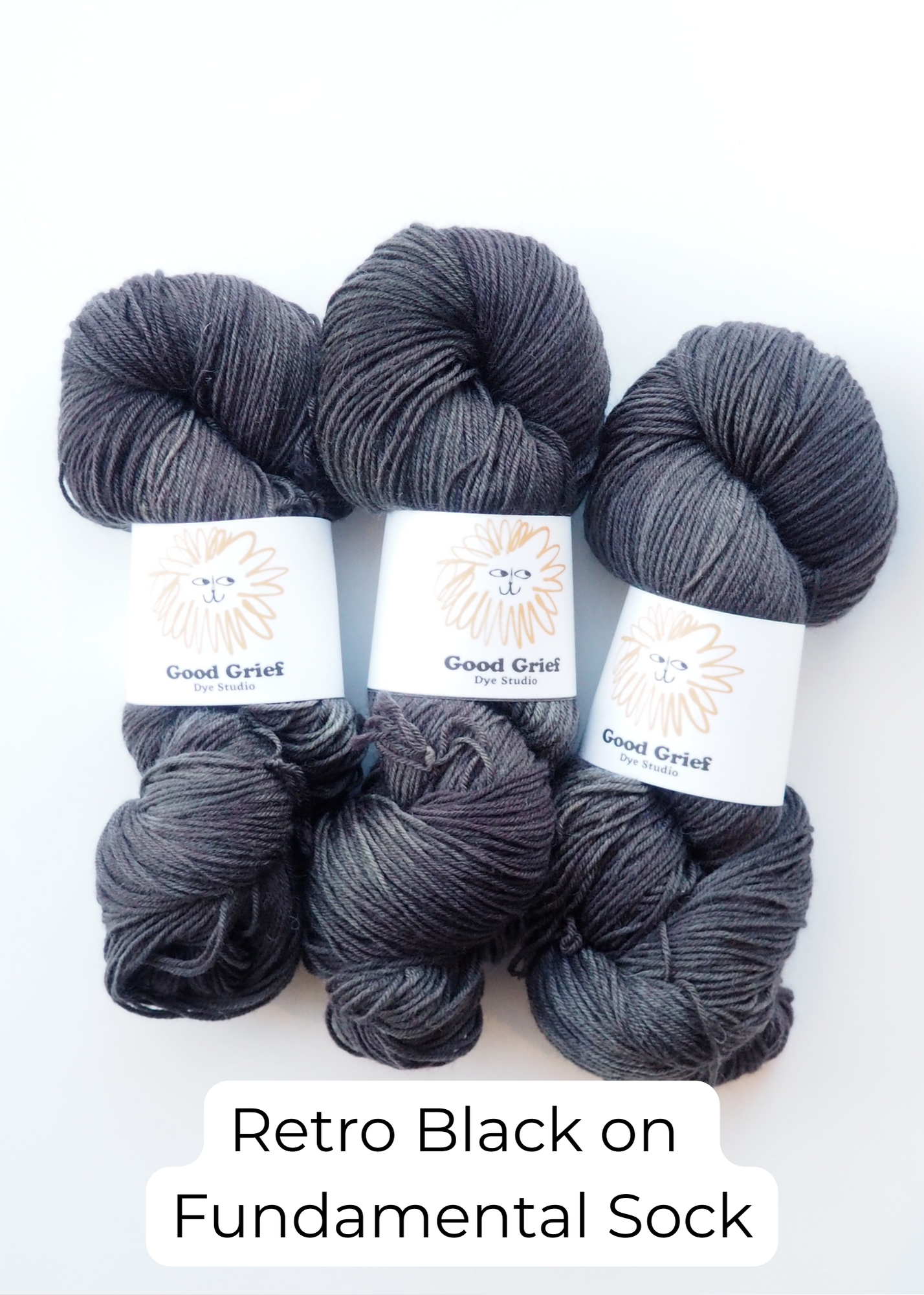 Good Grief Custom Dyes: Fundamental Sock