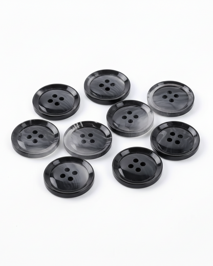 Watercolour-Style Translucent Resin Buttons