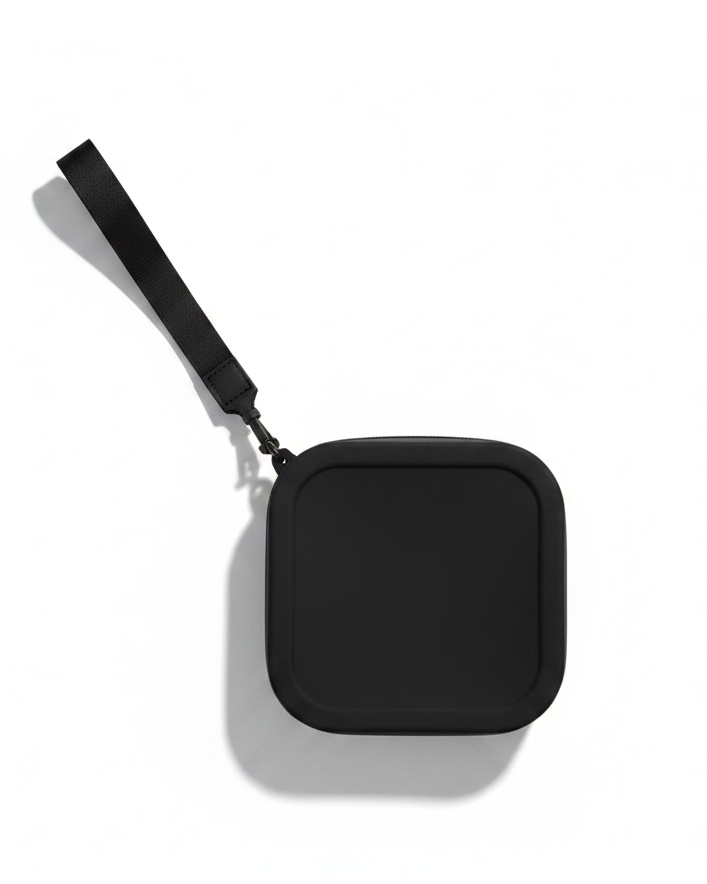 GG Silicone Zipper Notion Pouch  with Handle