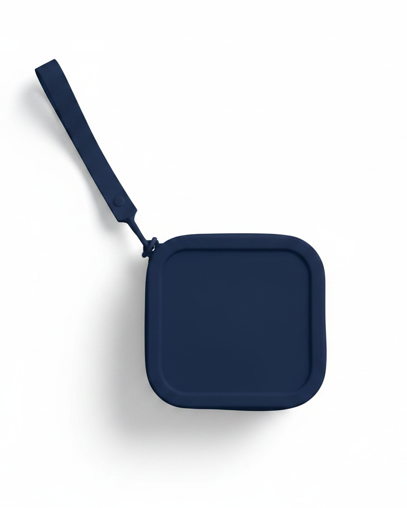 GG Silicone Zipper Notion Pouch  with Handle