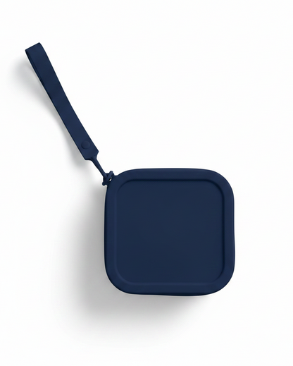 GG Silicone Zipper Notion Pouch  with Handle