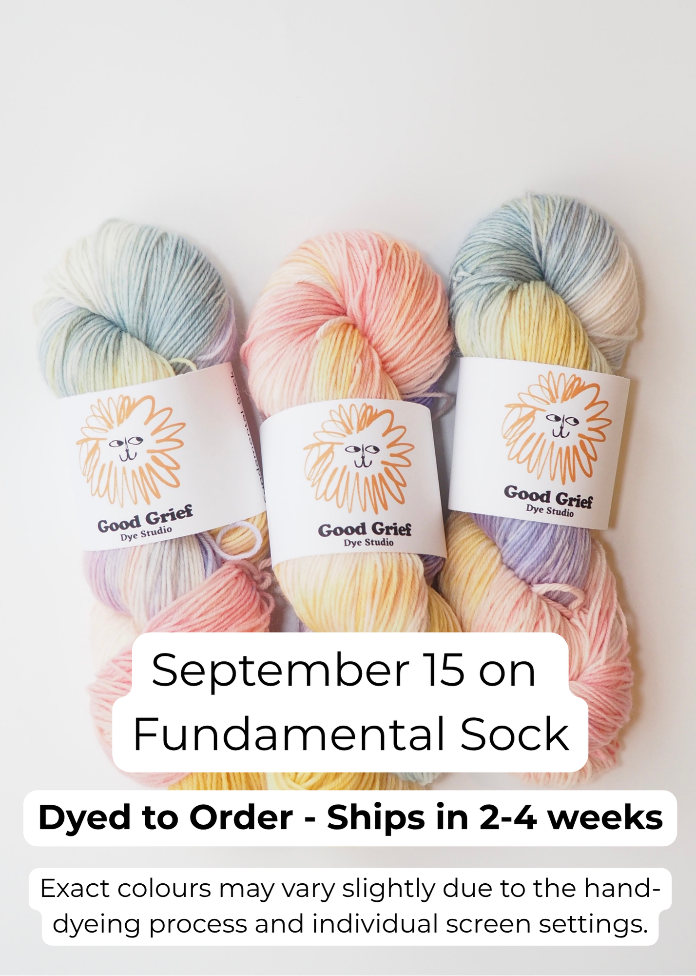 Good Grief Dye Studio: Fundamental Sock