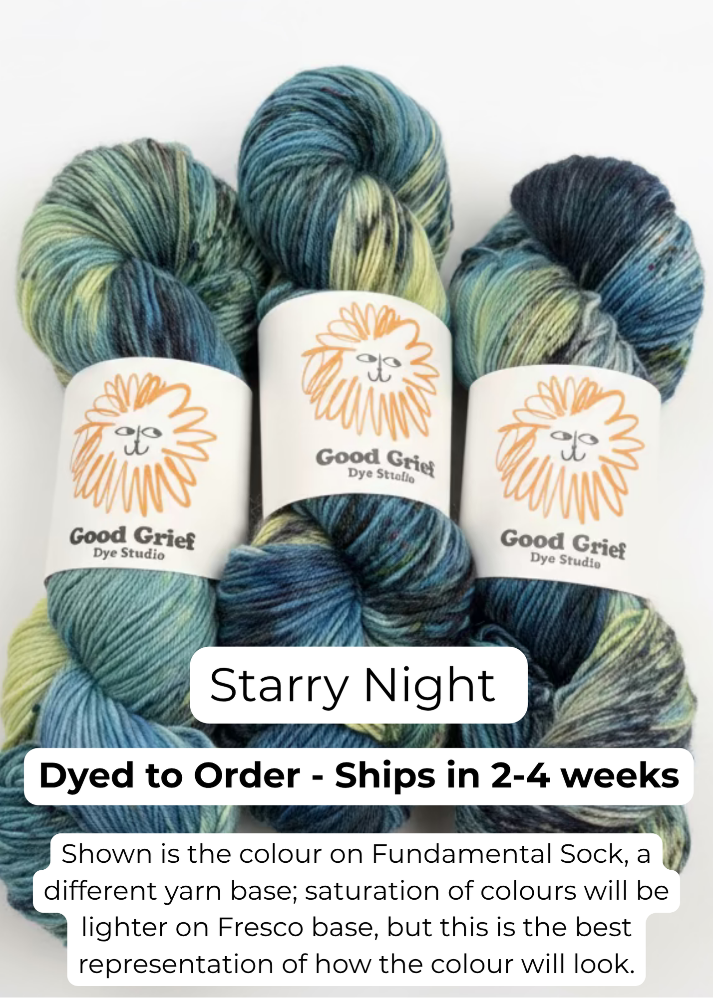 Good Grief Dye Studio: Fresco