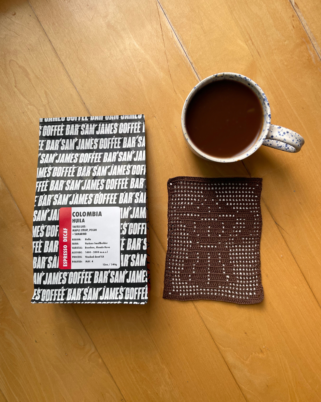 My Little Moka Pot Filet Crochet Pattern
