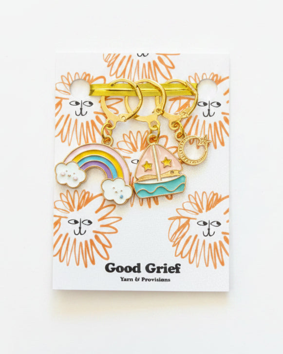 Good Grief Stitch Markers