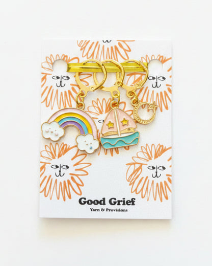 Good Grief Stitch Markers