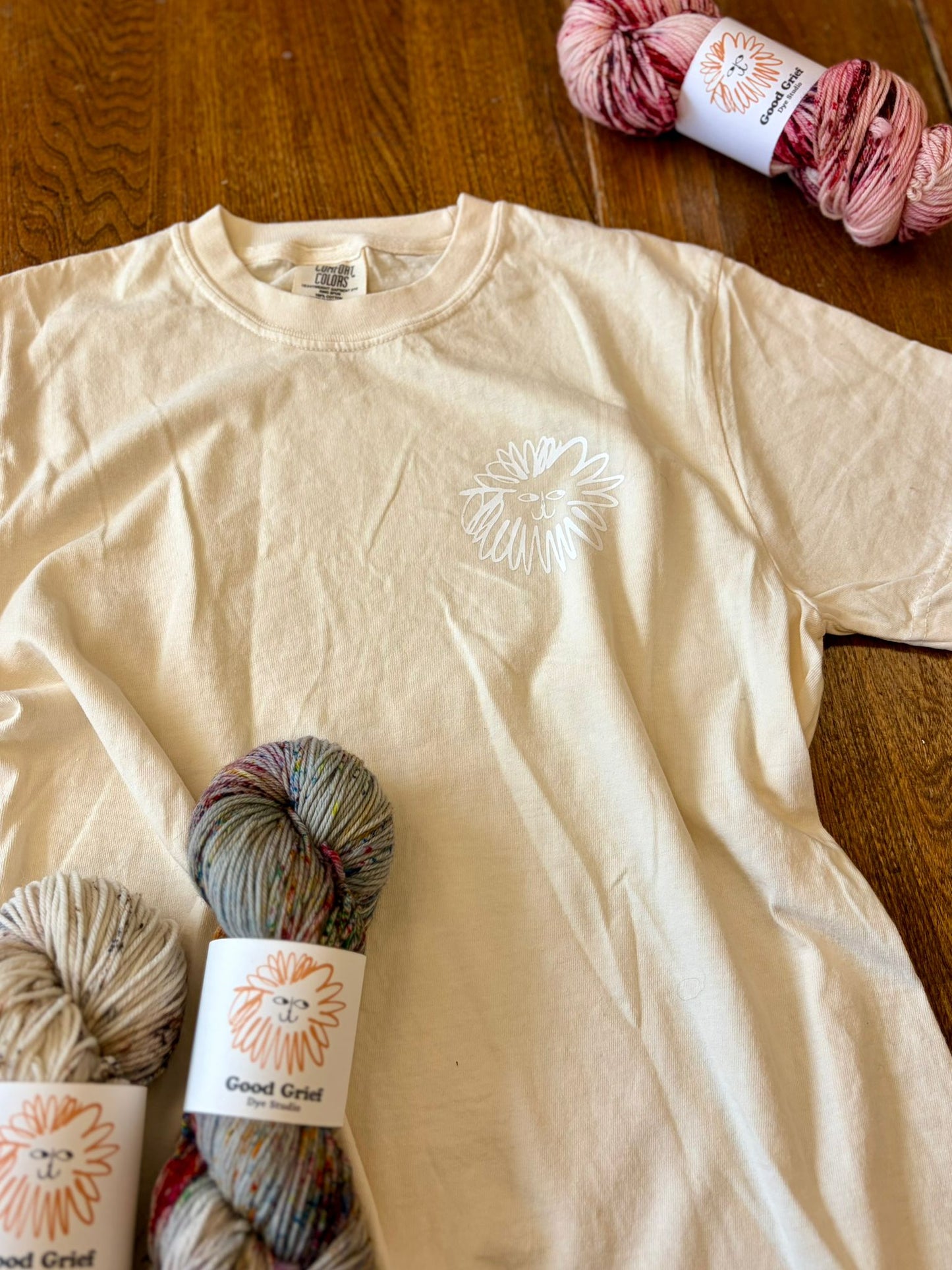 Good Grief: Adult T-Shirt - Cream