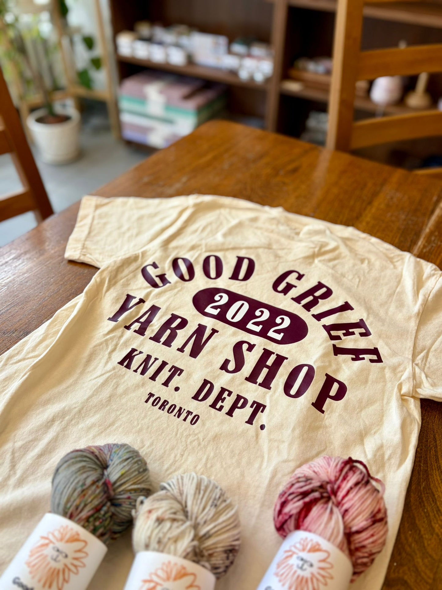 Good Grief: Adult T-Shirt - Cream
