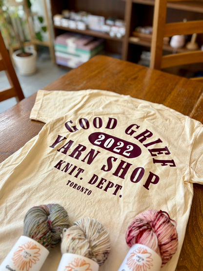 Good Grief: Adult T-Shirt - Cream
