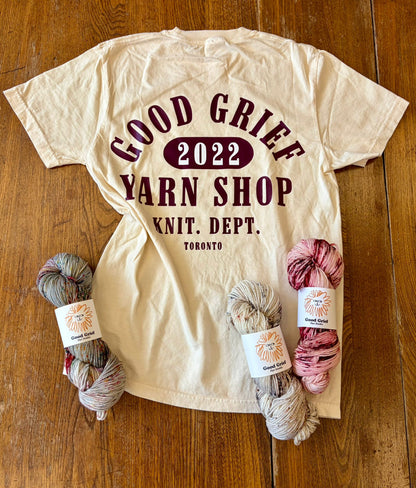 Good Grief: Adult T-Shirt - Cream