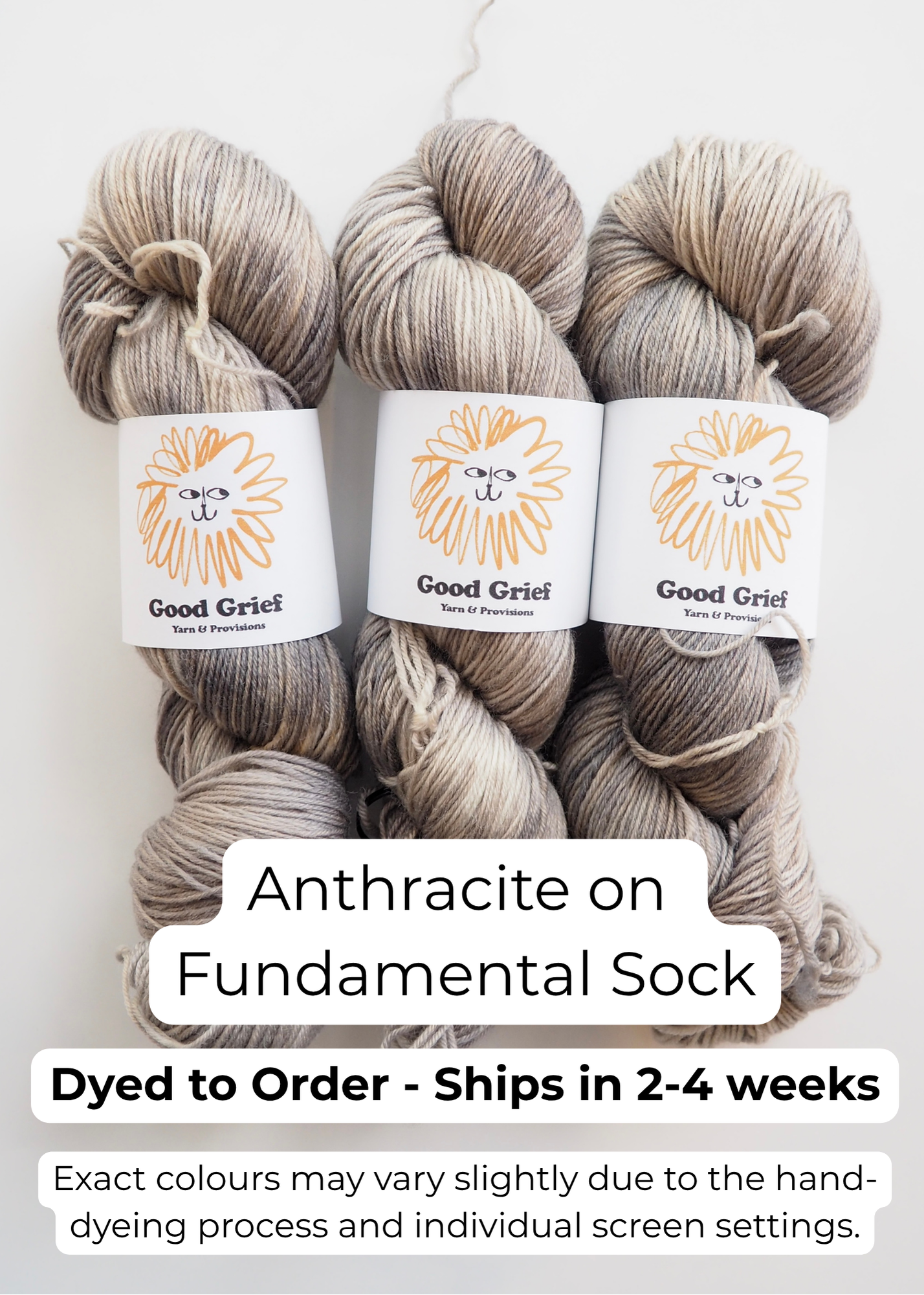 Good Grief Dye Studio: Fundamental Sock