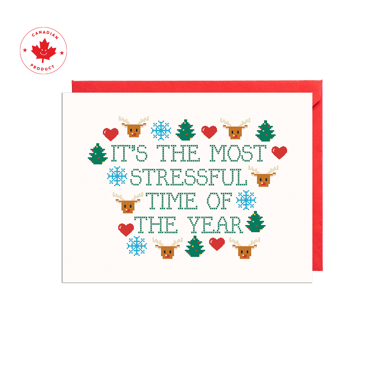 Stressful Time Of The Year | Christmas Card