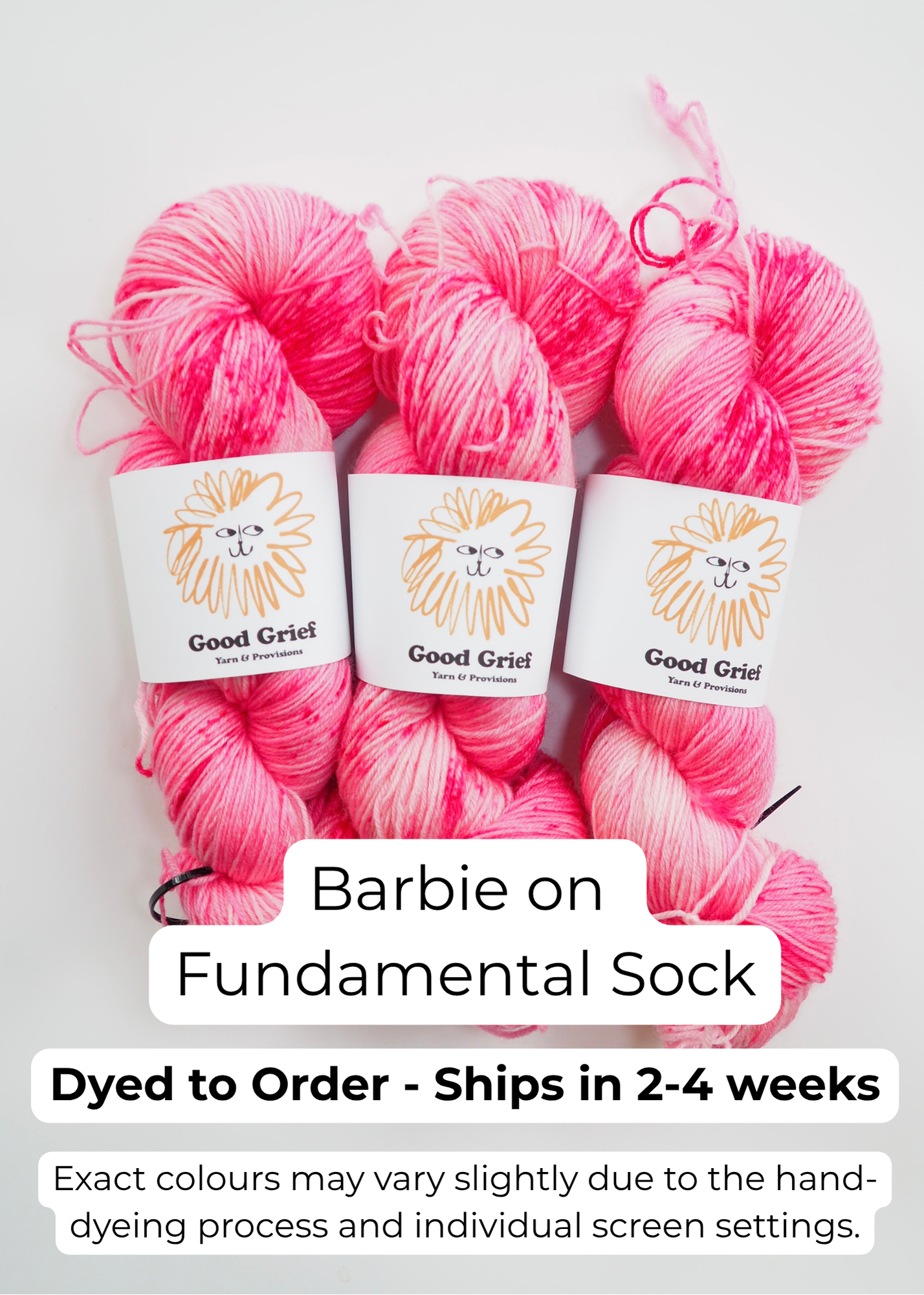 Good Grief Dye Studio: Fundamental Sock