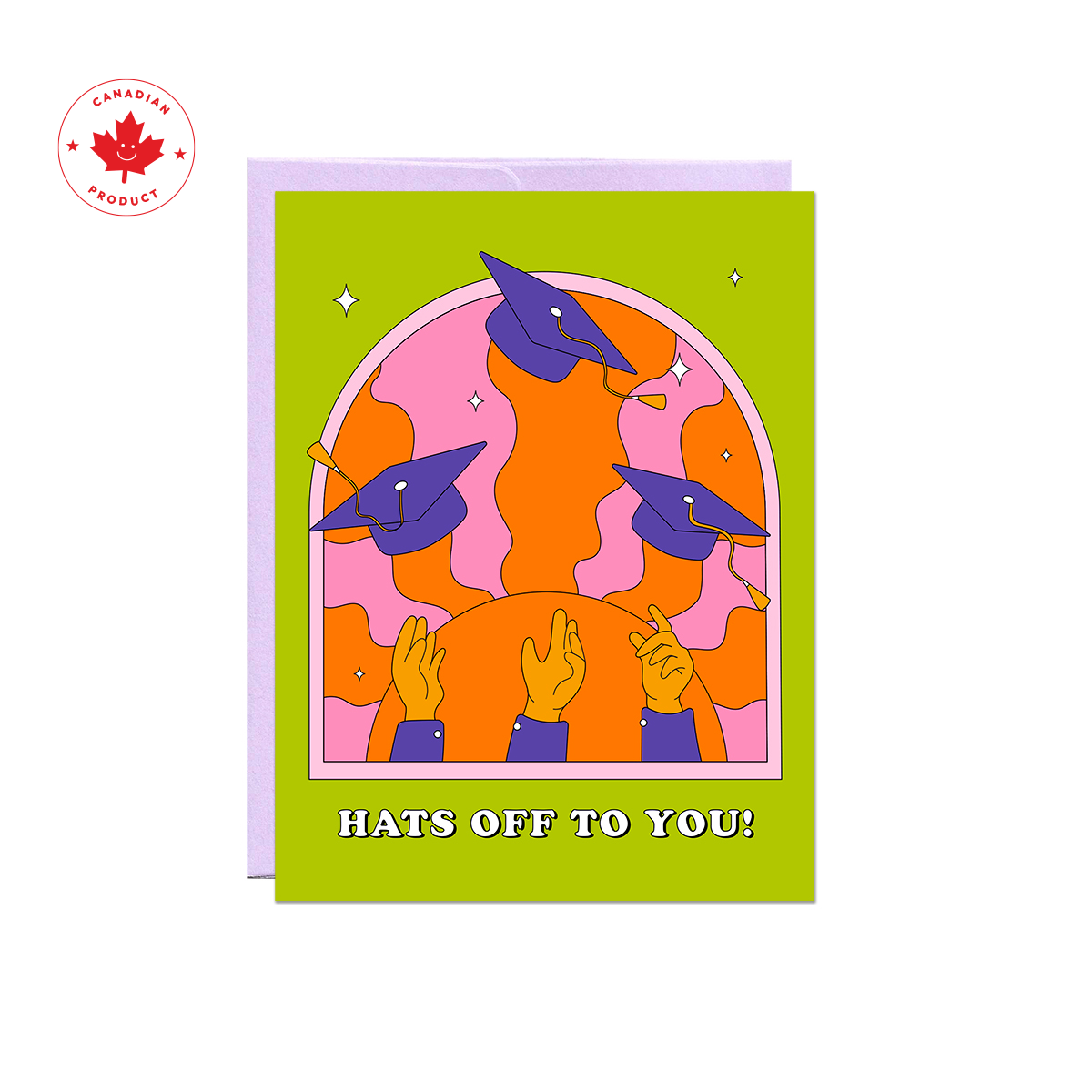 Hats Off To You | Graduation Card