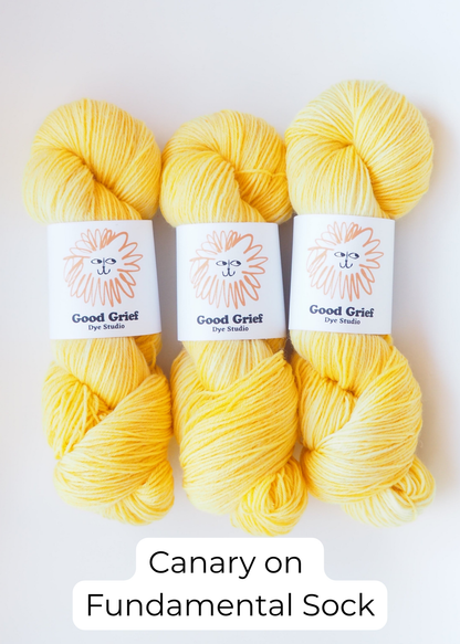 Good Grief Dye Studio: Fundamental Sock
