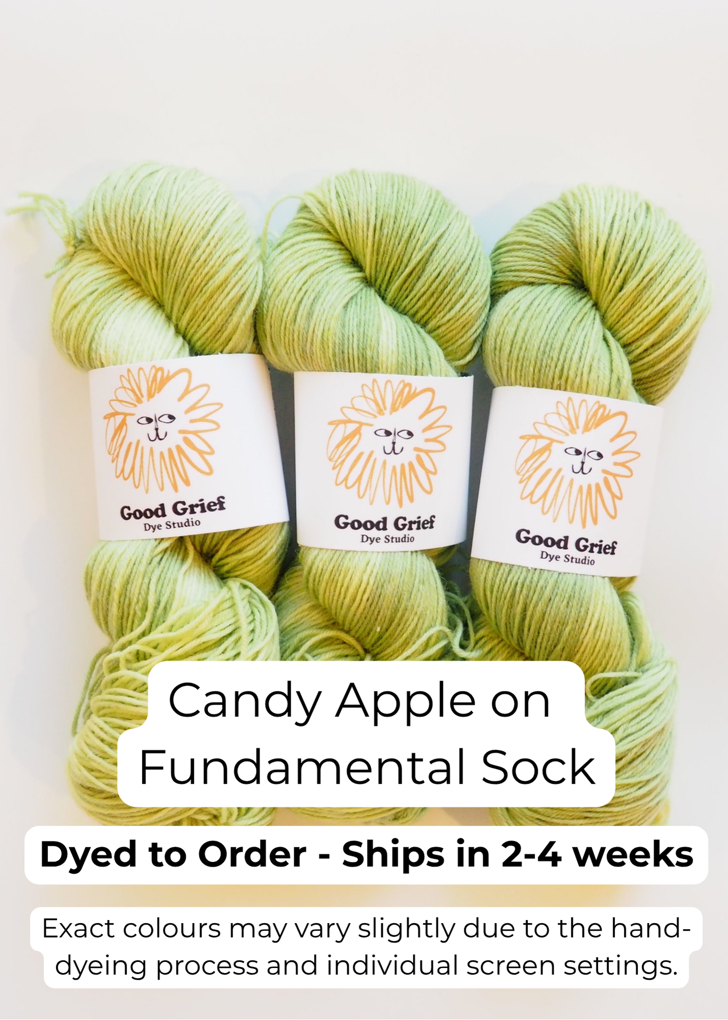 Good Grief Dye Studio: Fundamental Sock