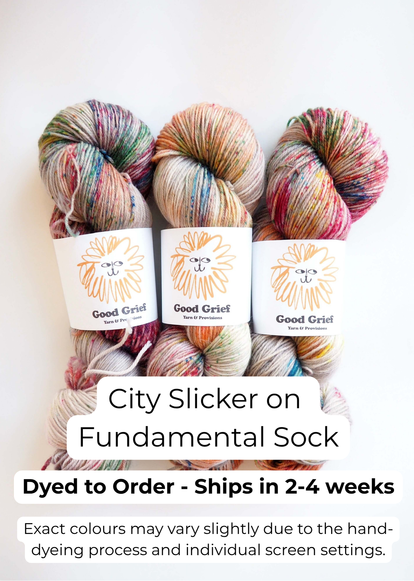 Good Grief Dye Studio: Fundamental Sock