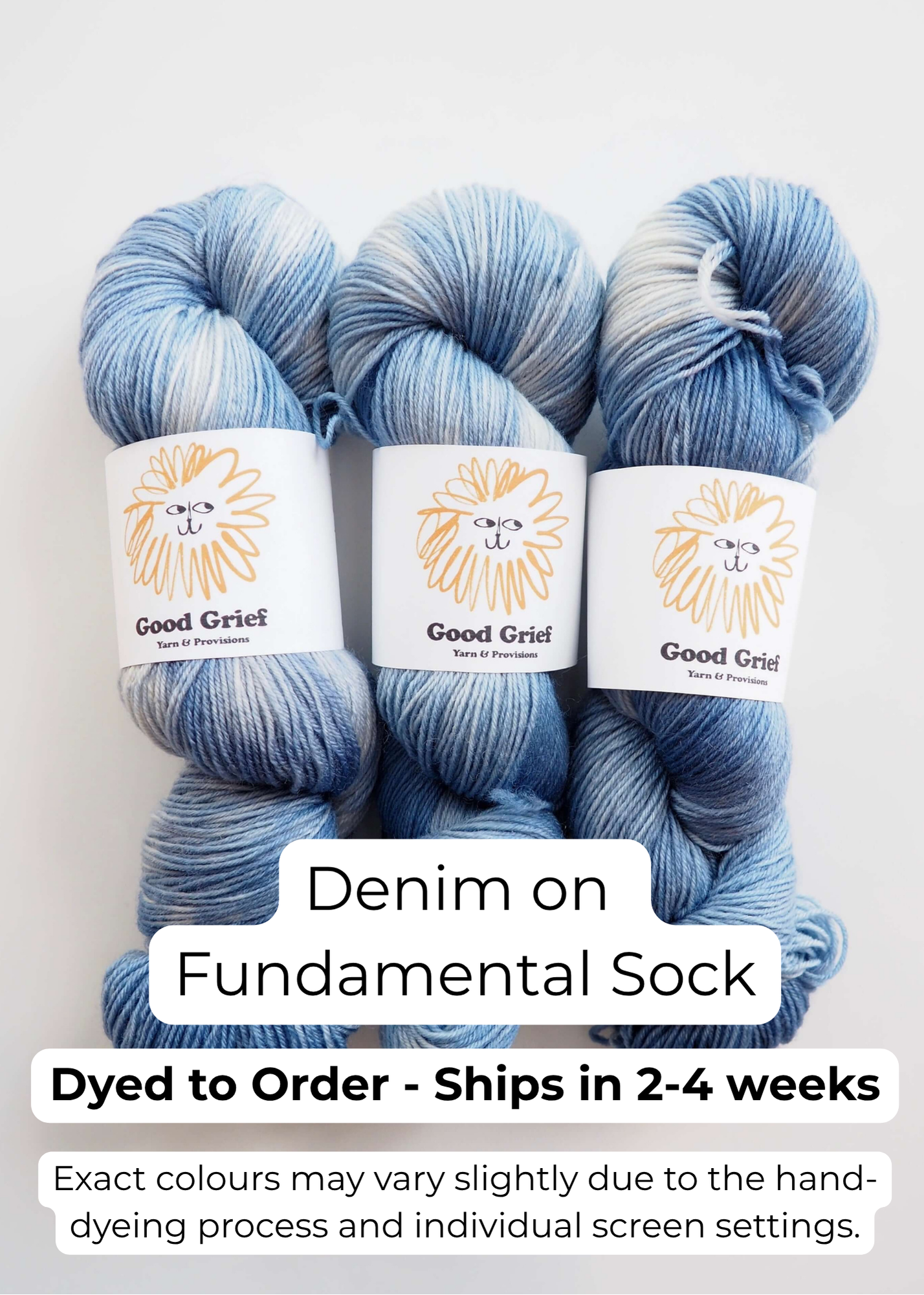 Good Grief Dye Studio: Fundamental Sock