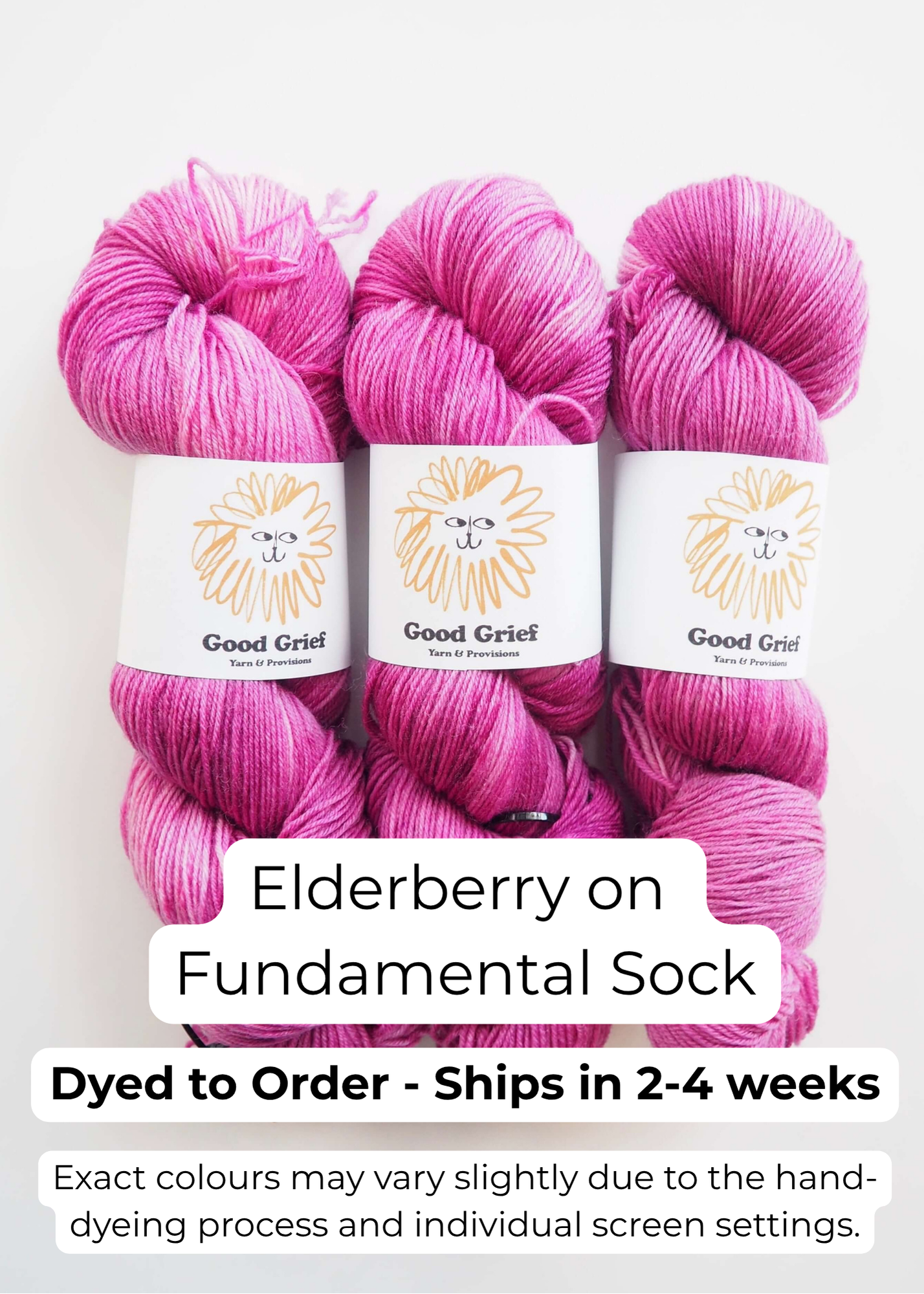Good Grief Dye Studio: Fundamental Sock