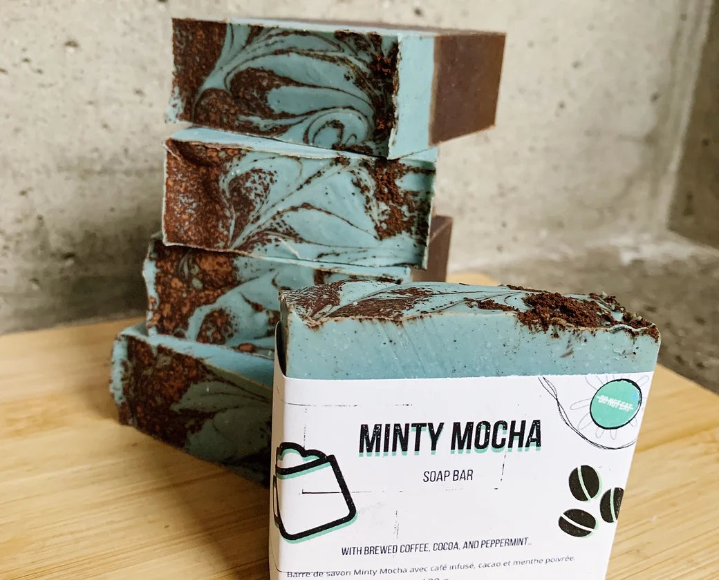 Do Not Eat: Minty Mocha Soap Bar