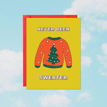 Never Been Sweater | Christmas Card