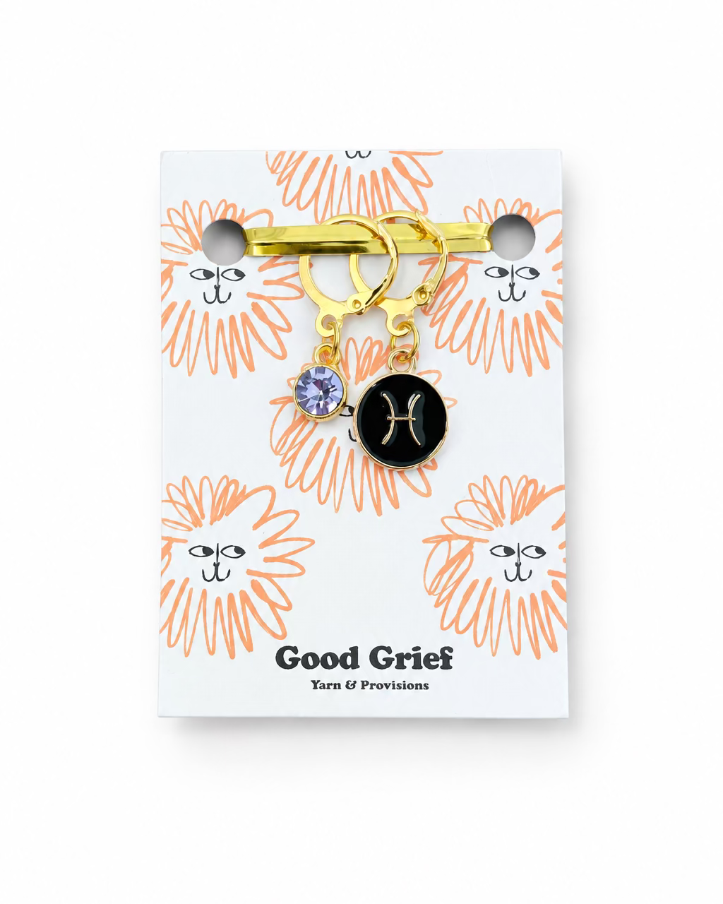 Zodiac Stitch Markers by Good Grief