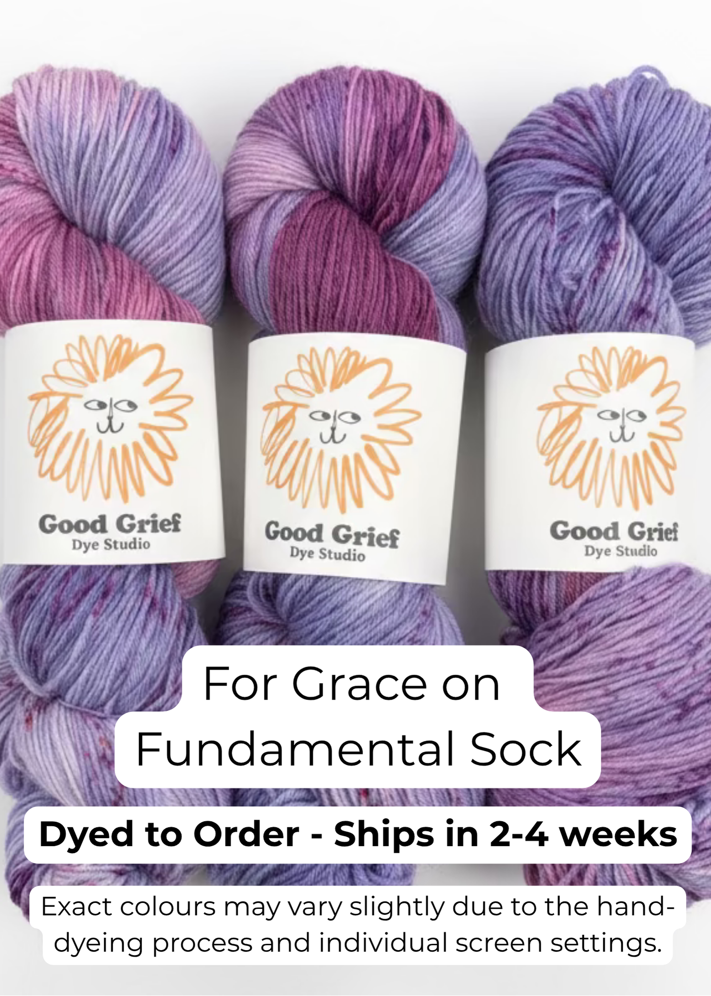 Good Grief Dye Studio: Fundamental Sock
